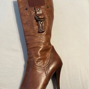 Guess long boots heel